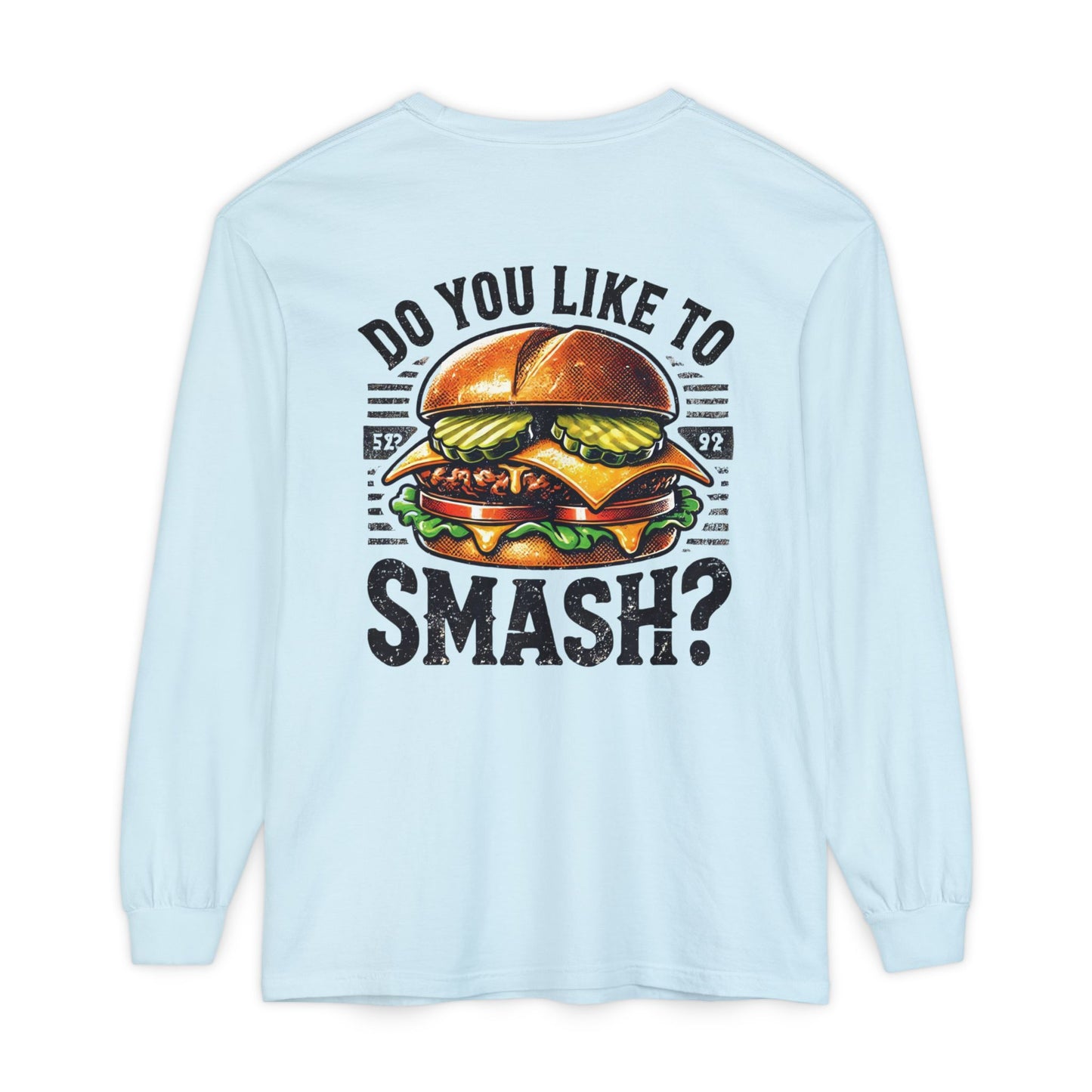 Plate-It-Up! Unisex Garment-dyed Long Sleeve T-Shirt