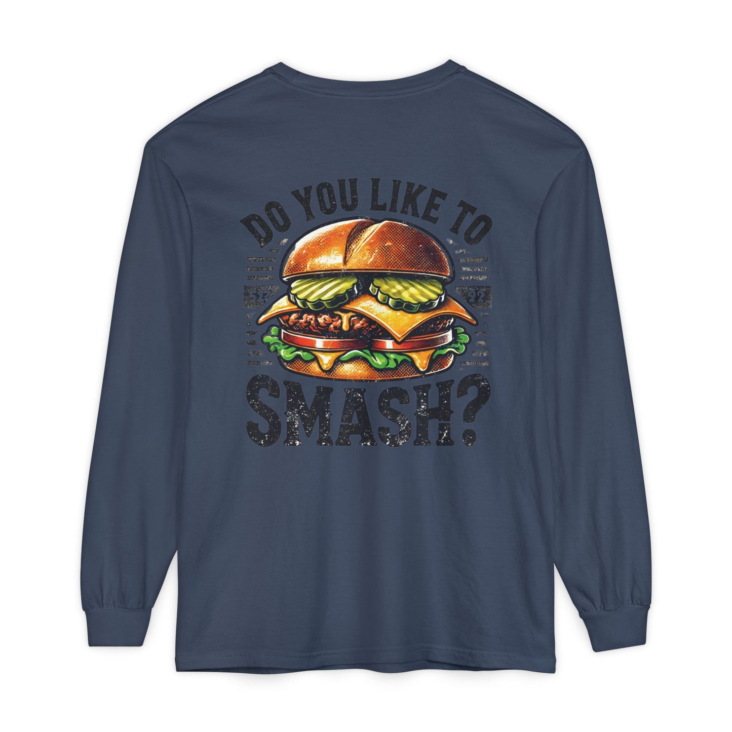 Plate-It-Up! Unisex Garment-dyed Long Sleeve T-Shirt