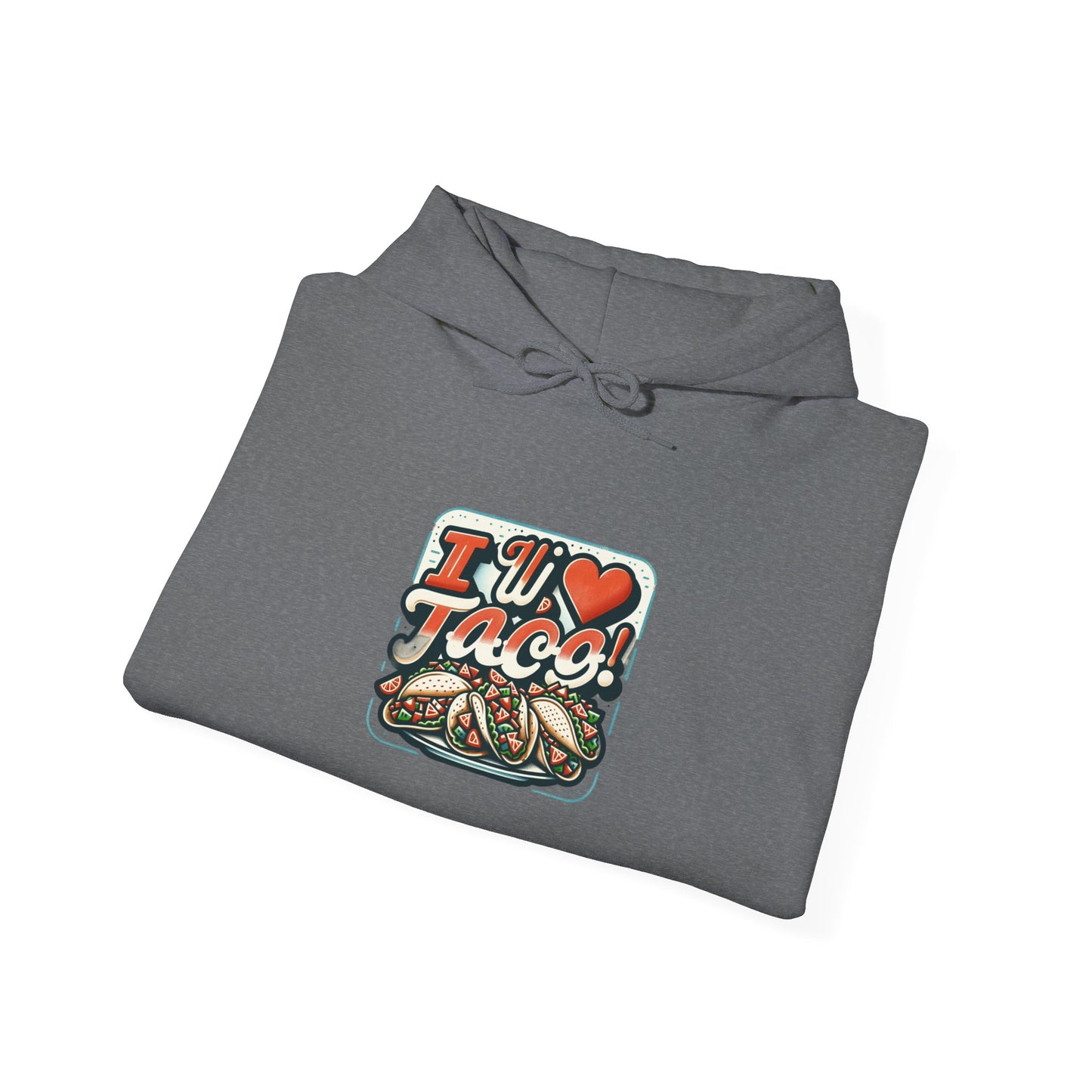 I LUV TACOS - Unisex Heavy Blend™ Hooded Sweatshirt