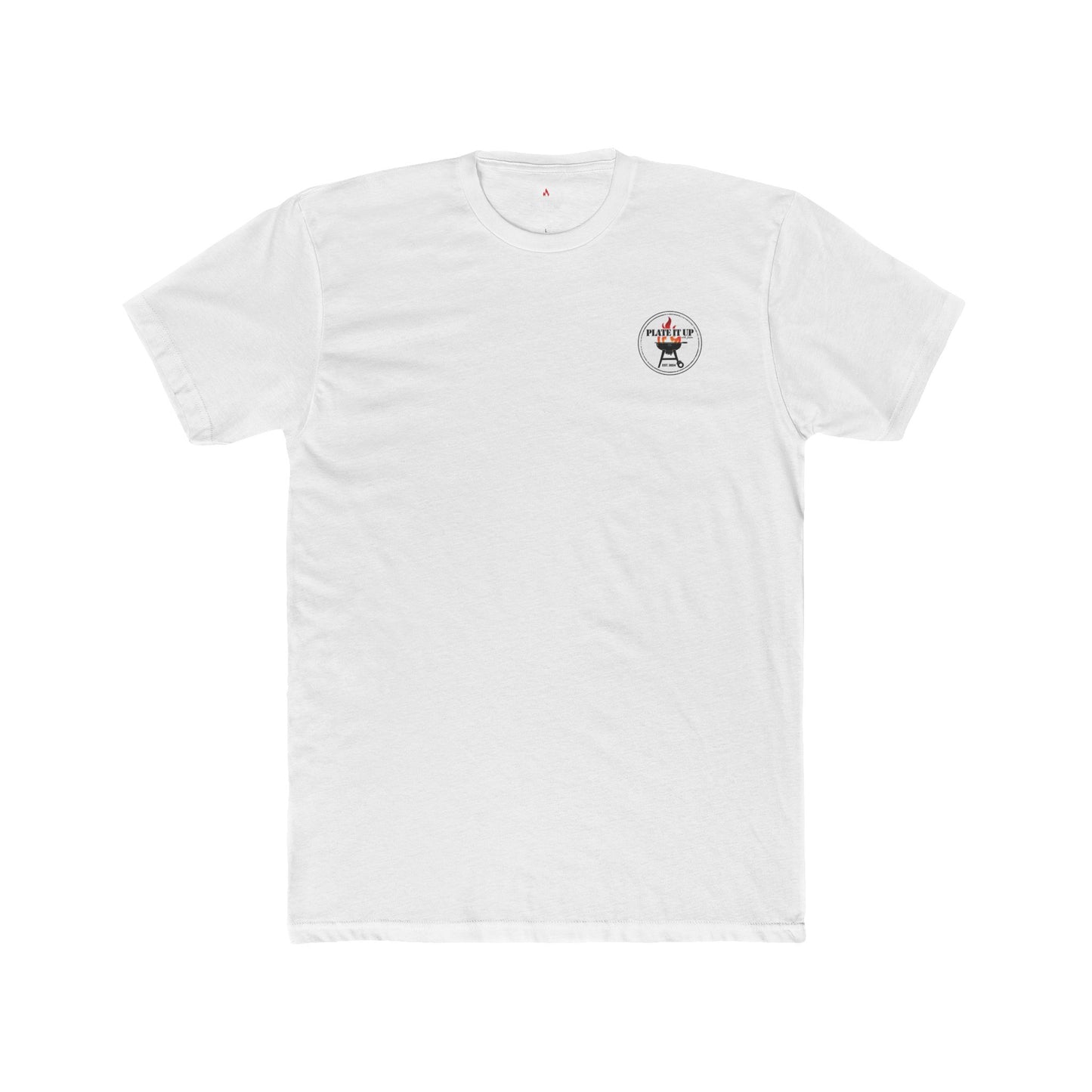 Funny Smash Burger Unisex Cotton Crew Tee