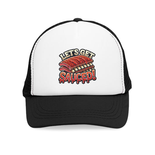 "Let's Get Sauced!" Trucker Cap