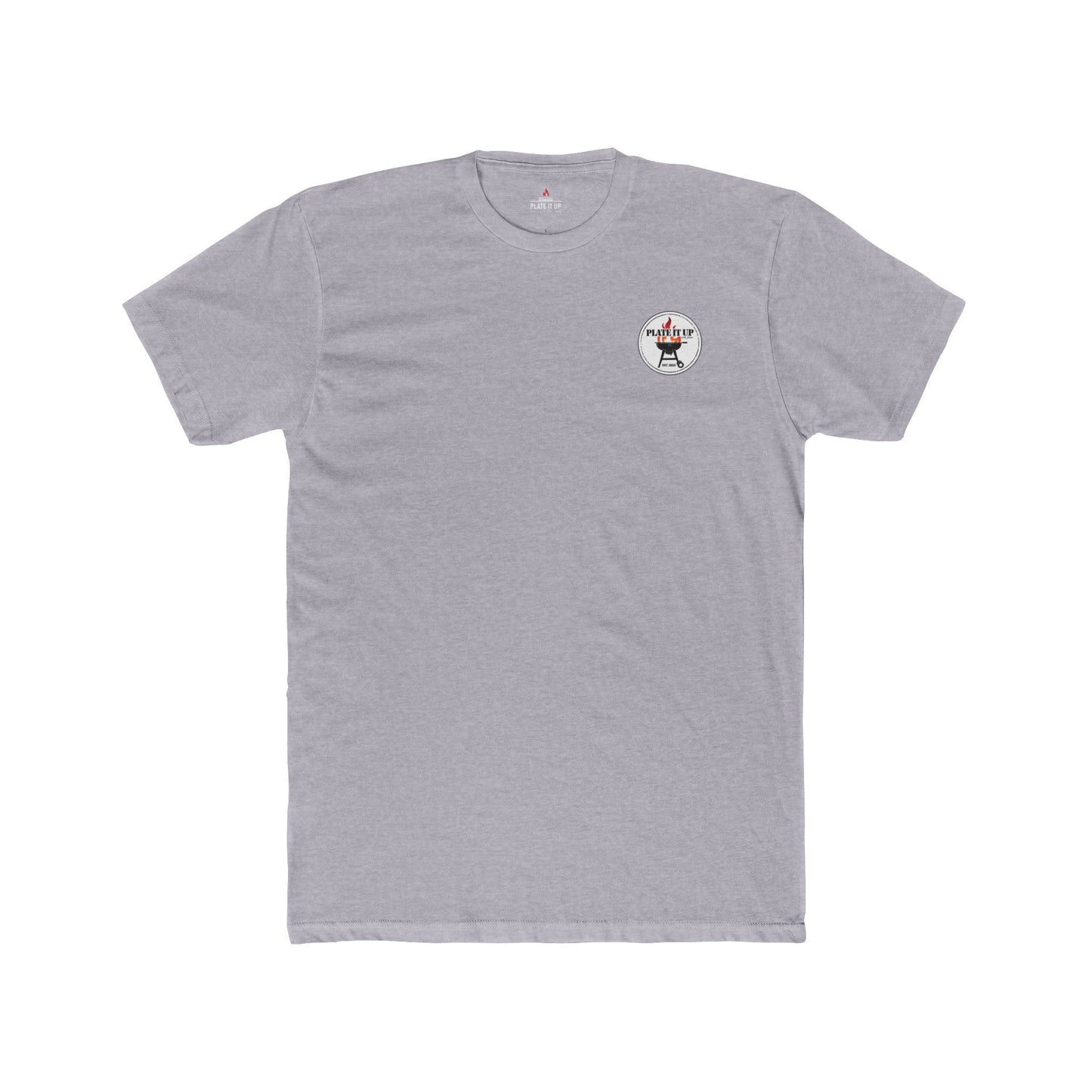 Funny Smash Burger Unisex Cotton Crew Tee