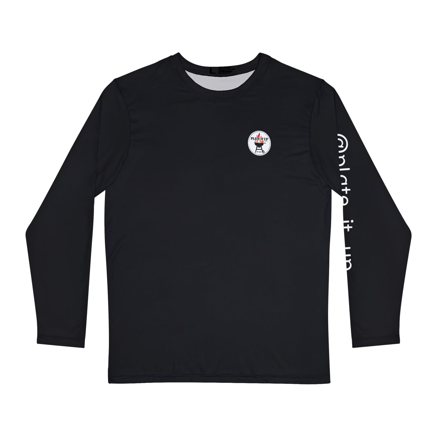 Let's Get Sauced - Plate It Up ! Men's Long Sleeve Shirt (AOP)