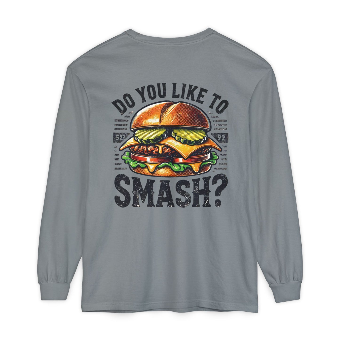 Plate-It-Up! Unisex Garment-dyed Long Sleeve T-Shirt
