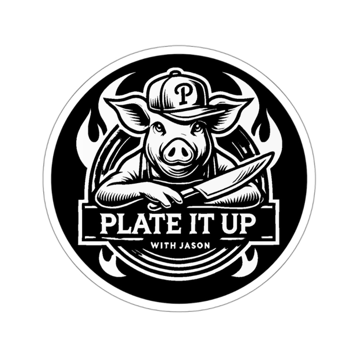 Plate-It-Up! Kiss-Cut Stickers