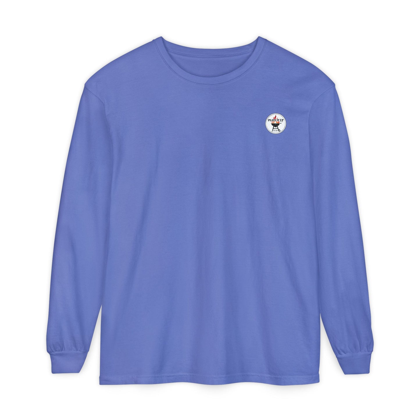 Plate-It-Up! Unisex Garment-dyed Long Sleeve T-Shirt
