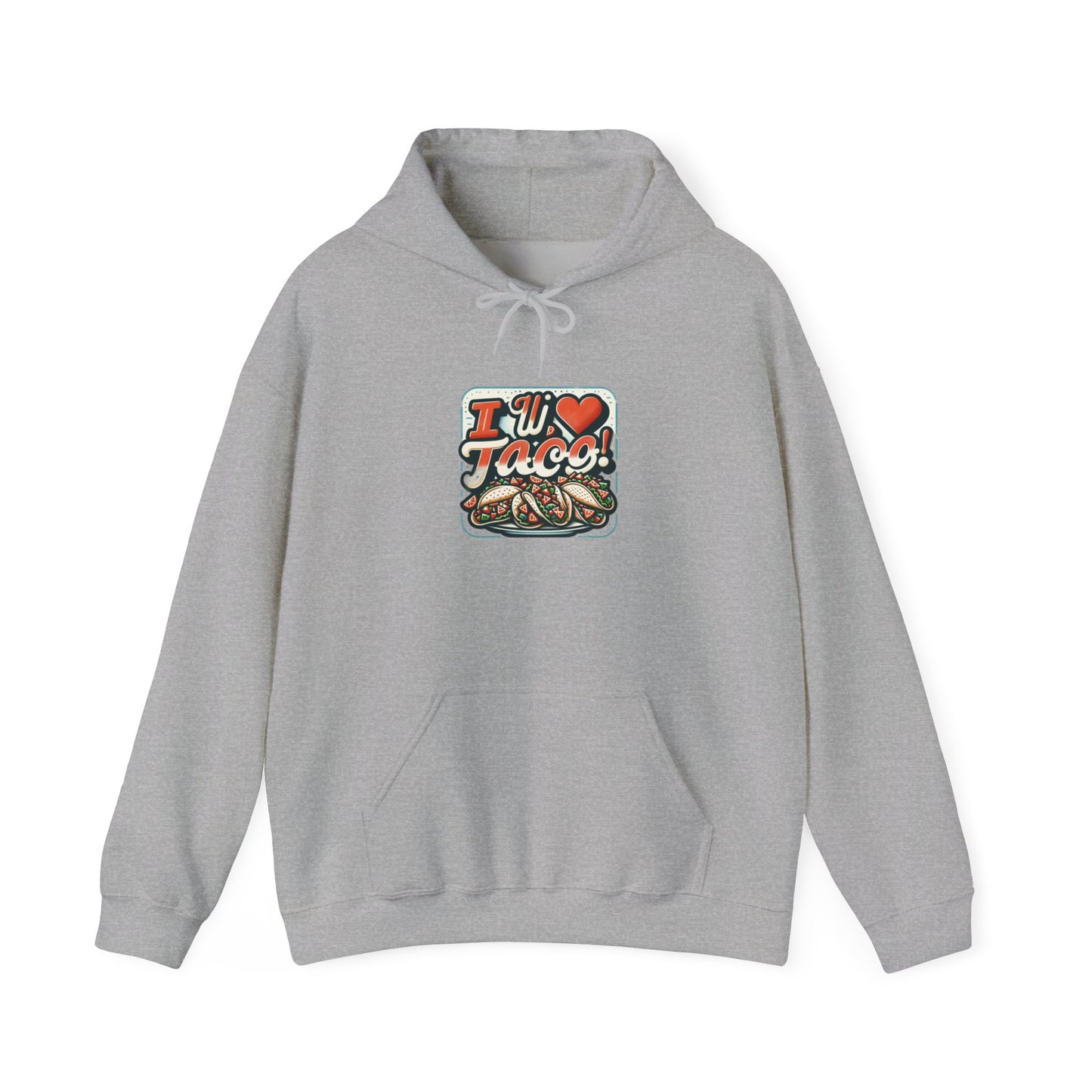 I LUV TACOS - Unisex Heavy Blend™ Hooded Sweatshirt