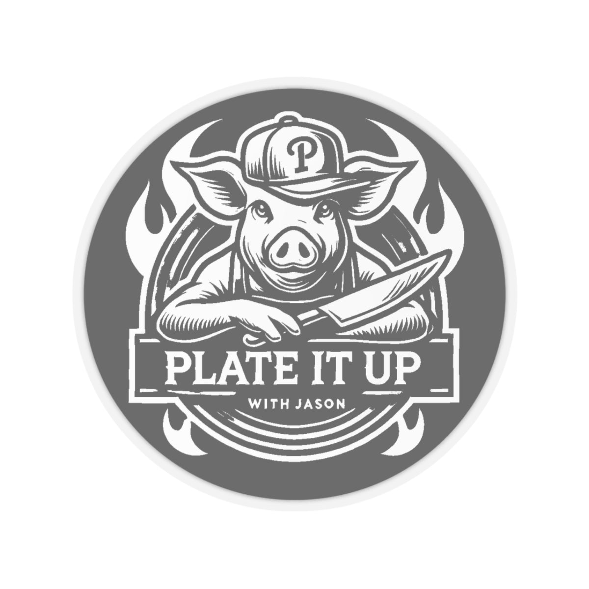 Plate-It-Up! Kiss-Cut Stickers