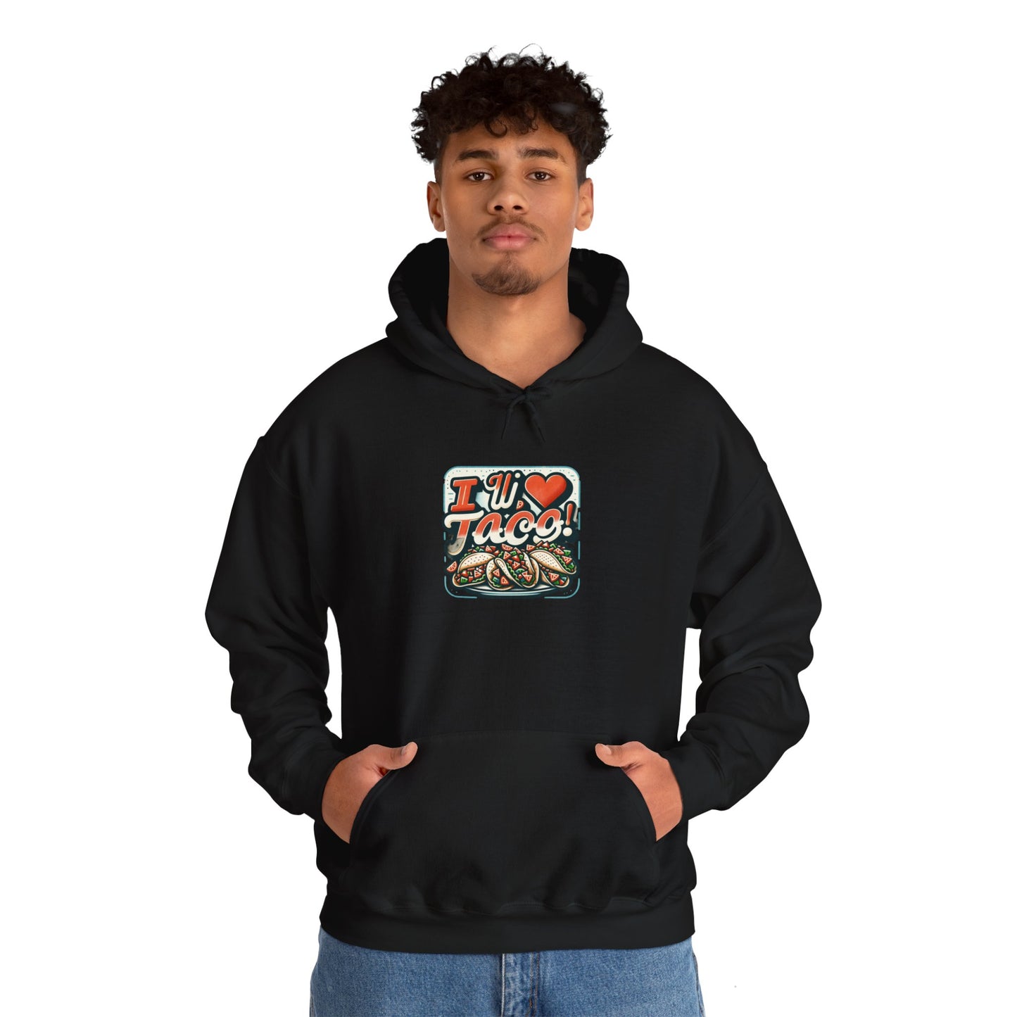 I LUV TACOS - Unisex Heavy Blend™ Hooded Sweatshirt