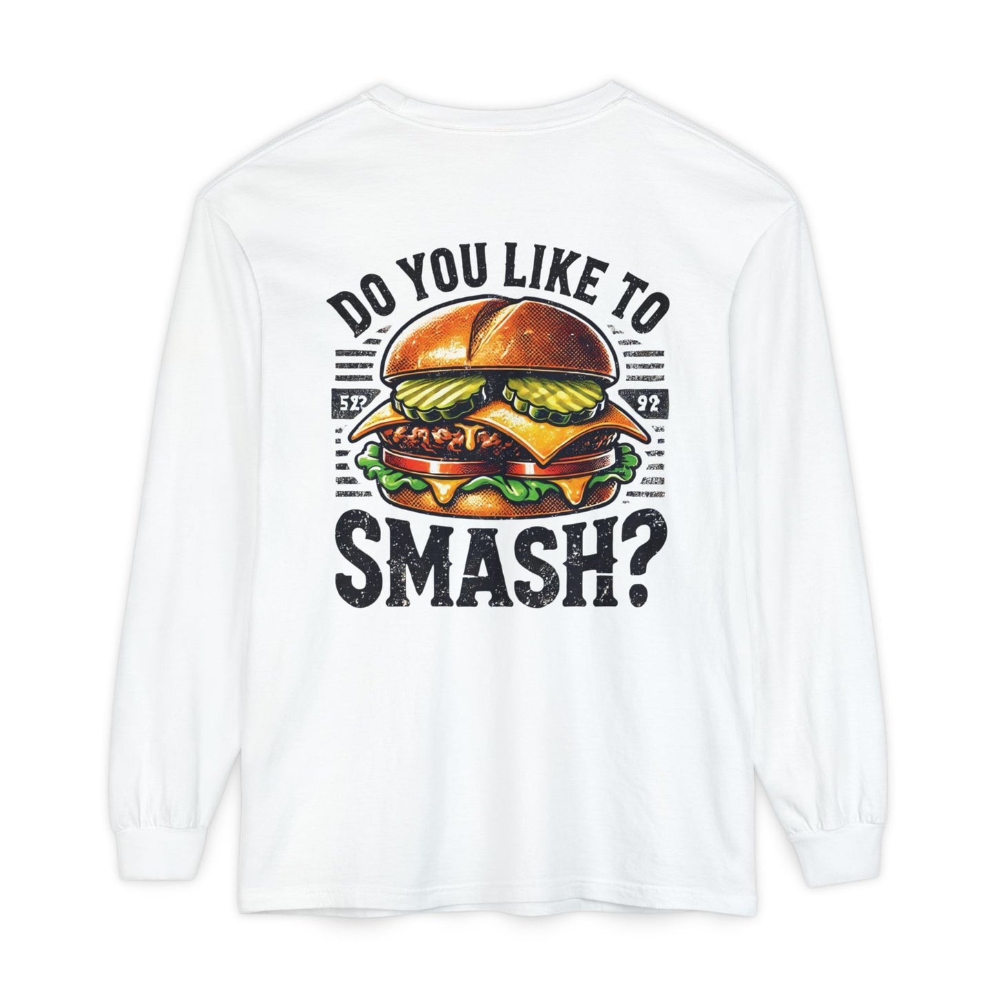 Plate-It-Up! Unisex Garment-dyed Long Sleeve T-Shirt