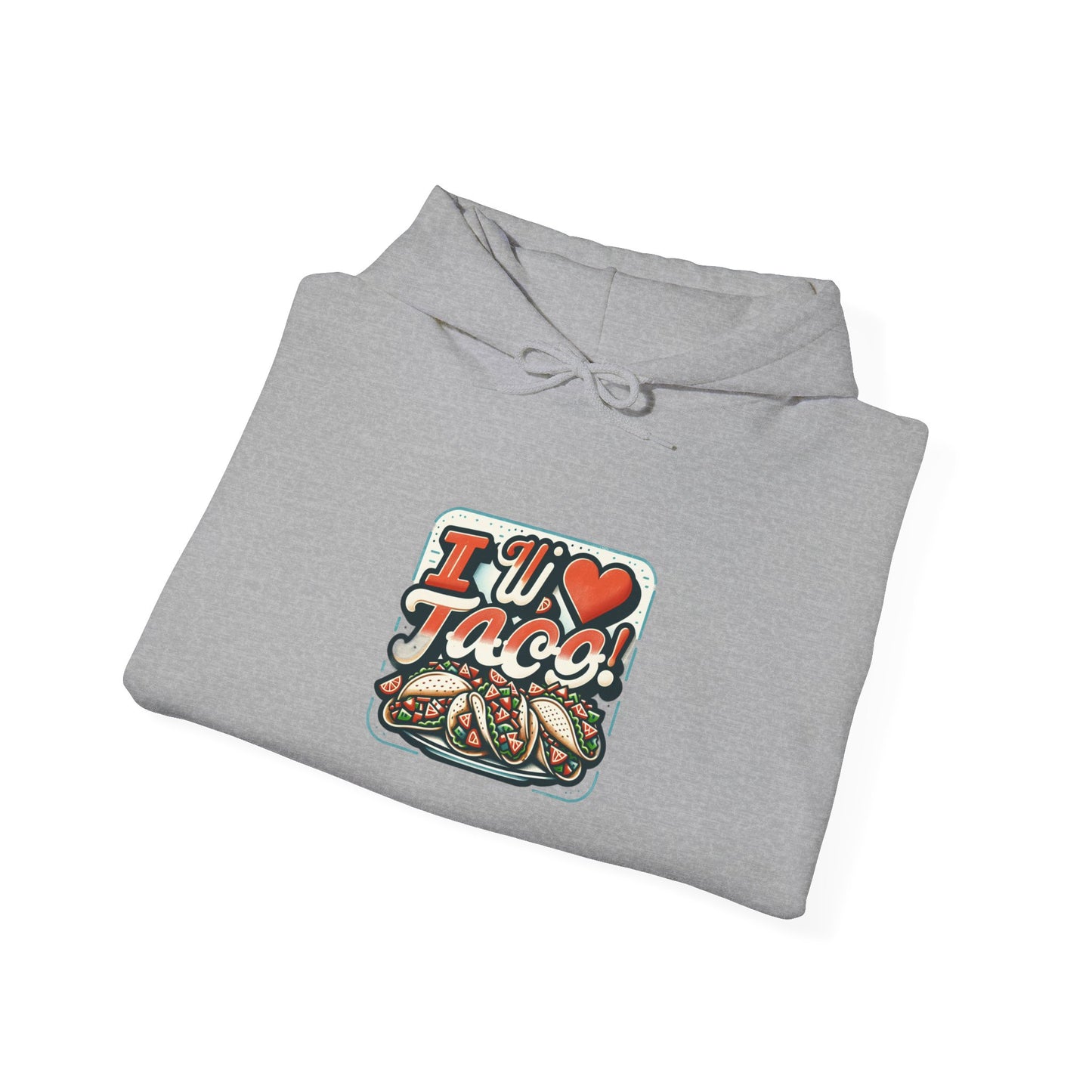 I LUV TACOS - Unisex Heavy Blend™ Hooded Sweatshirt