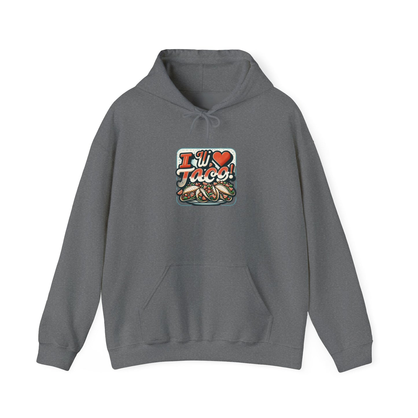 I LUV TACOS - Unisex Heavy Blend™ Hooded Sweatshirt