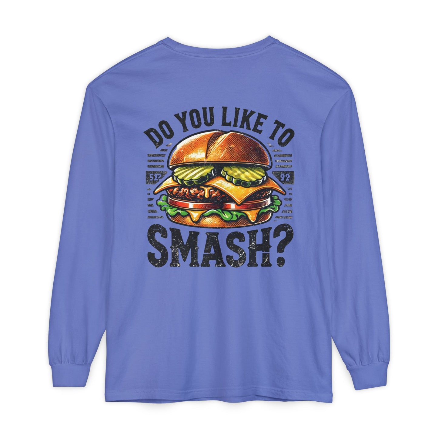 Plate-It-Up! Unisex Garment-dyed Long Sleeve T-Shirt